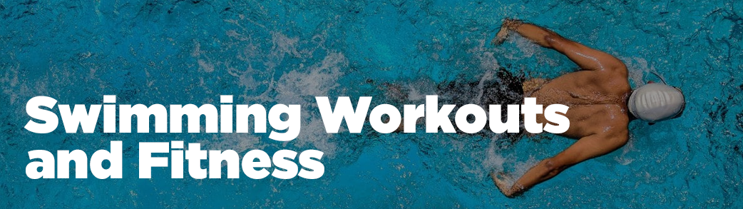 An energetic display of swimming workouts and fitness routines, featuring individuals engaged in various strokes, laps, and water exercises. The image captures the essence of a dynamic aquatic fitness session, promoting a healthy and invigorating approach to staying active in the water.